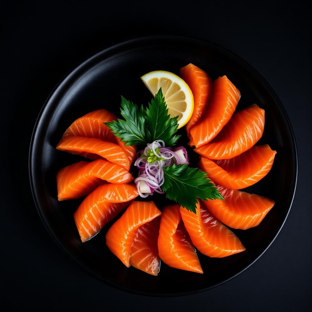Salmon Sashimi